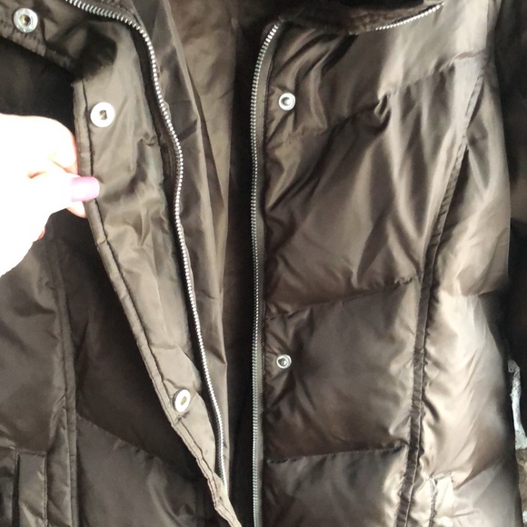 MICHAEL Michael Kors Down Feathers Jacket Detachable Collar & Hood - Picture 11 of 13